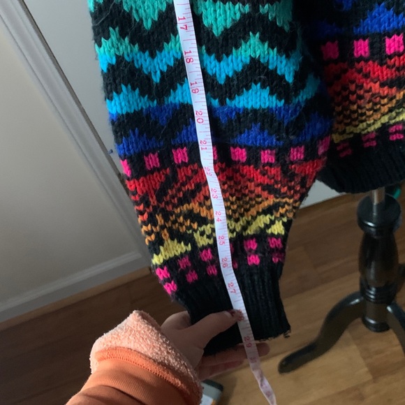 Vintage colorful sweater - Picture 6 of 6